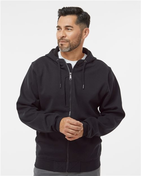 DRI DUCK - Men's Bateman Bonded Power Fleece 2.0 Full-Zip Jacket - 7040