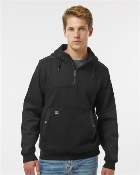 DRI DUCK - Men's Mission Quarter-Zip Hooded Pullover - 7349