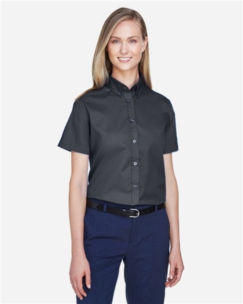 CORE365 - Women's Optimum Short Sleeve Twill Shirt - 78194
