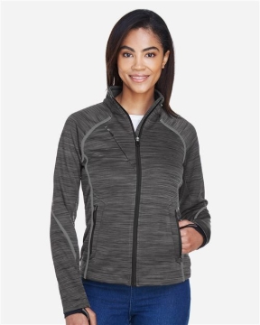 North End - Women's Flux Mélange Bonded Fleece Jacket - 78697