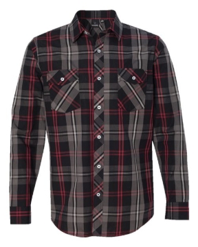 Burnside - Men's Plaid Shirt - 8202