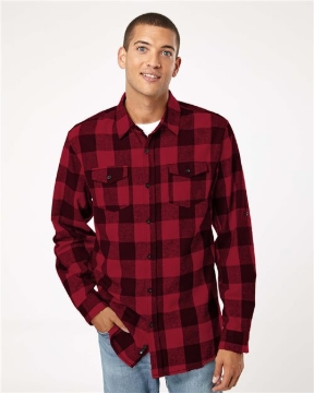 Burnside - Men's Yarn-Dyed Flannel Shirt - 8210