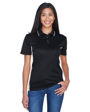 UltraClub - Women's Cool & Dry Sport Two-Tone Polo - 8406L
