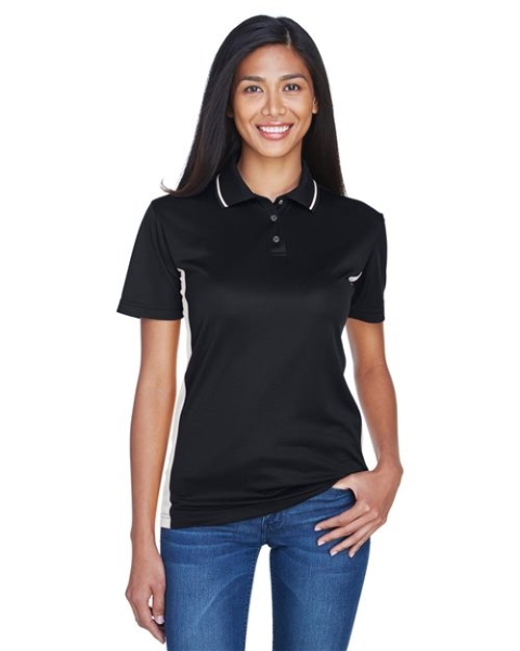 UltraClub - Women's Cool & Dry Sport Two-Tone Polo - 8406L