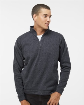 J. America - Men's Cosmic Fleece Quarter-Zip Sweatshirt - 8614