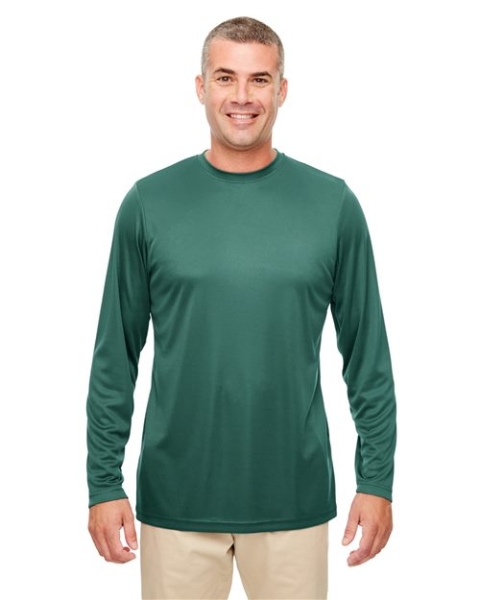UltraClub - Men's Cool & Dry Sport Performance Long Sleeve T-Shirt - 8622