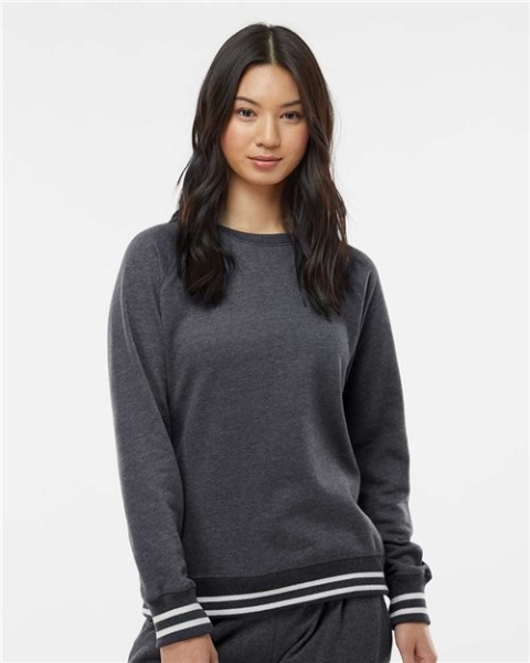 J. America - Women’s Relay Crewneck Sweatshirt - 8652
