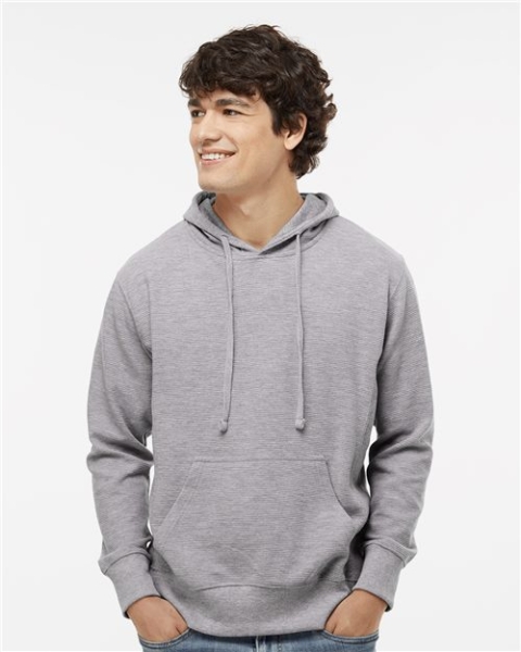 J. America - Men's Ripple Fleece Hooded Sweatshirt - 8706