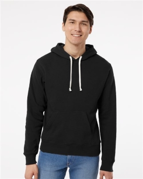 J. America - Men's Triblend Fleece Hooded Sweatshirt - 8871