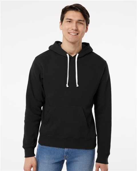 J. America - Men's Triblend Fleece Hooded Sweatshirt - 8871