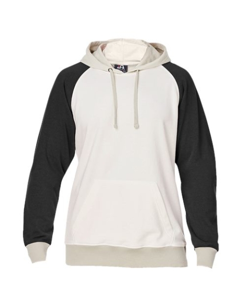 J. America - Unisex Vintage Tricolor Hooded Sweatshirt - 8886