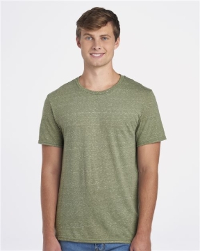 JERZEES - Unisex Snow Heather Jersey T-Shirt - 88MR