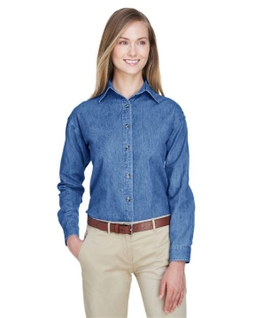 UltraClub - Women's Cypress Denim - 8966