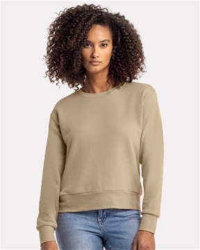 Next Level - Women's Laguna Sueded Crewneck Sweatshirt - 9084