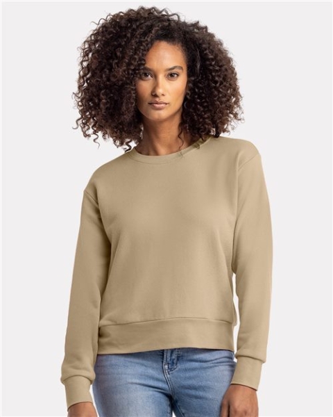Next Level - Women's Laguna Sueded Crewneck Sweatshirt - 9084