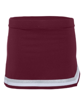 Maroon/ White/ Metallic Silver
