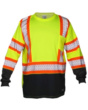 Kishigo - Unisex DOT Class 3 Long Sleeve T-Shirt - 9181