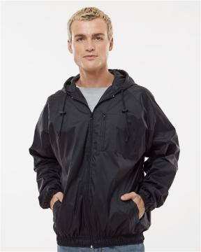 Burnside - Unisex Mentor Hooded Coach's Jacket - 9728