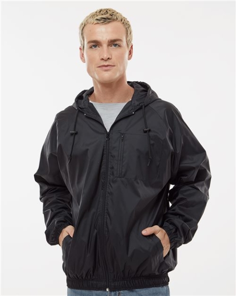 Burnside - Unisex Mentor Hooded Coach's Jacket - 9728
