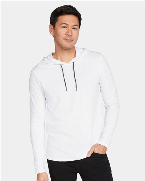 Gildan - Unisex Softstyle® Lightweight Hooded Long Sleeve T-Shirt - 987