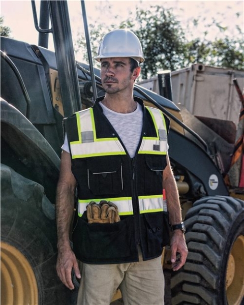 Kishigo - Unisex EV Series® Enhanced Visibility Professional Utility Vest - B500