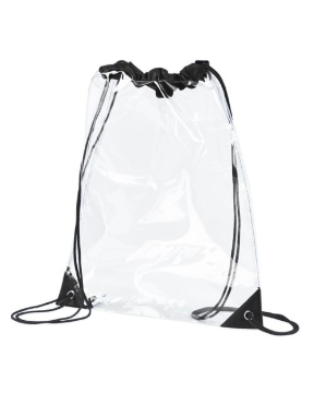 BAGedge - PVC Clear Drawstring Bag - BE253