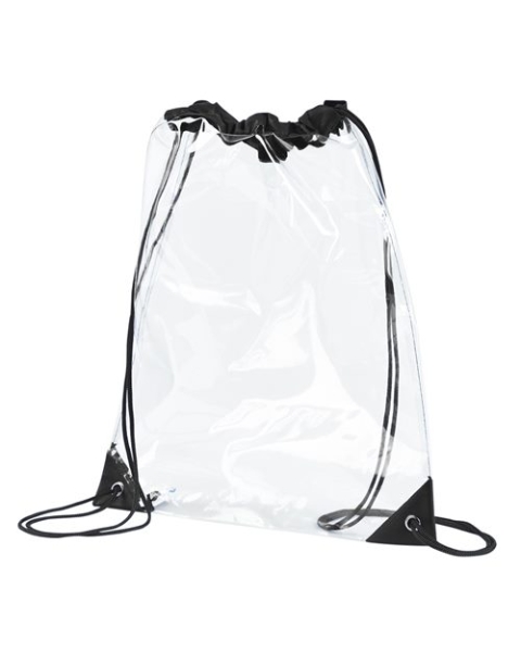 BAGedge - PVC Clear Drawstring Bag - BE253
