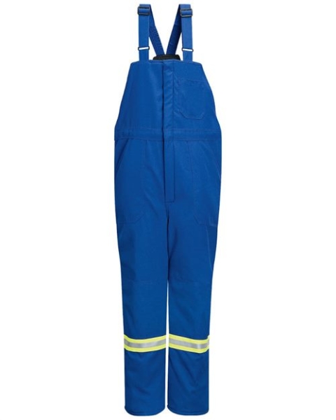 Bulwark - Men's Tall Deluxe Insulated Bib Overall with Reflective Trim - Nomex® IIIA - BNNTT