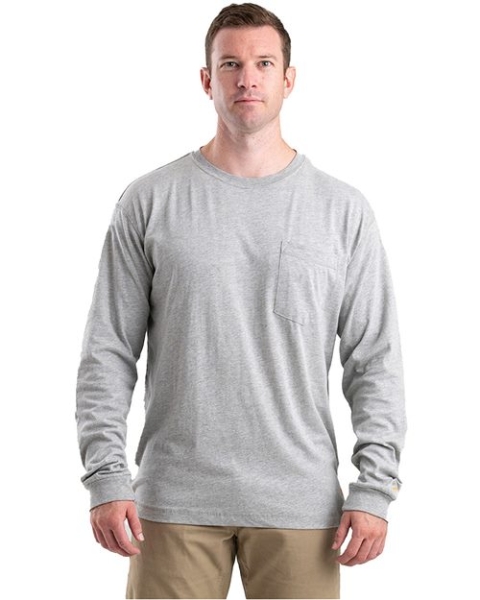 Berne Apparel - Men's Performance Long Sleeve Pocket T-Shirt - BSM40