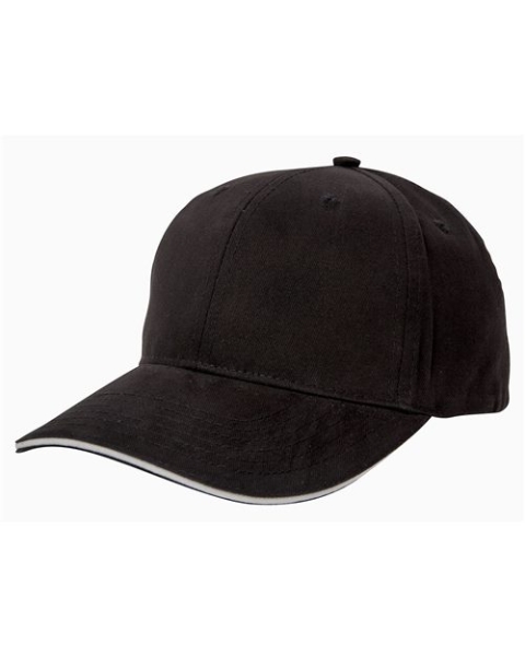Big Accessories - Brushed Twill Sandwich Cap - BX004