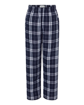 Navy/ Silver Plaid