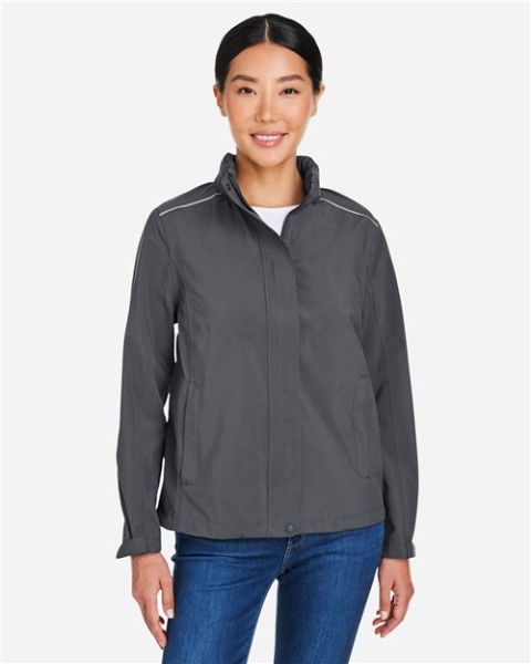 CORE365 - Women's Packable Rain Jacket - CE712W