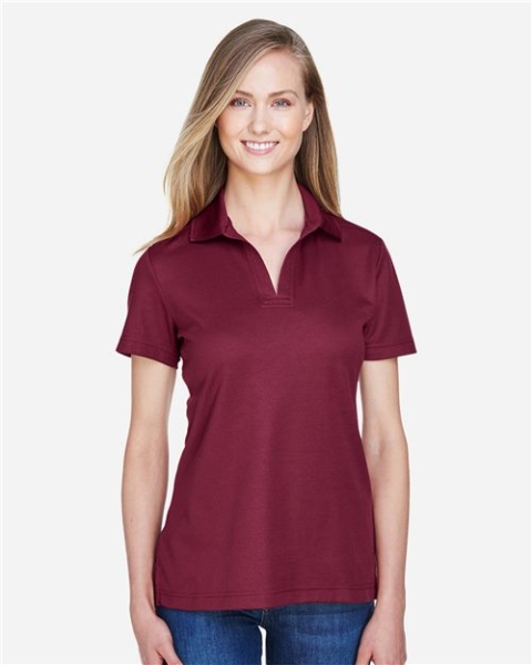 Devon & Jones - Women's CrownLux Performance® Plaited Polo - DG20W