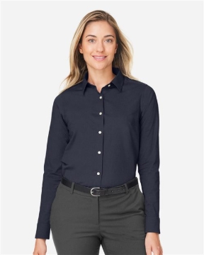 Devon & Jones - Women's CrownLux Performance® Spencer Poplin Dress Shirt - DG505W