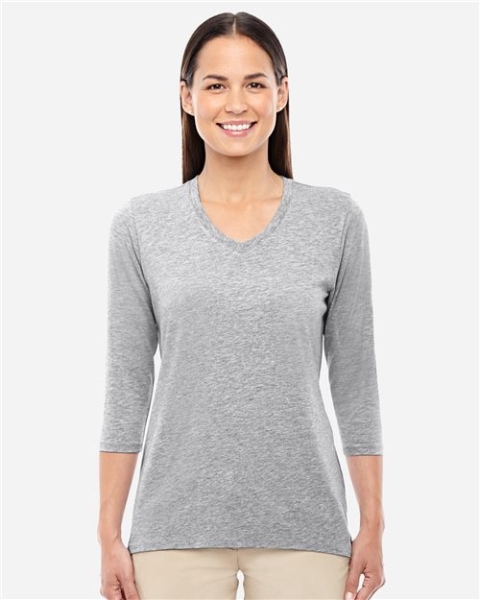 Devon & Jones - Women's Perfect Fit™ Bracelet-Length V-Neck Top - DP184W