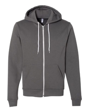 American Apparel - Unisex USA-Made Flex Fleece Full-Zip Hoodie Sweatshirt - F497US