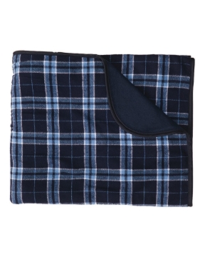 Navy/ Columbia Plaid