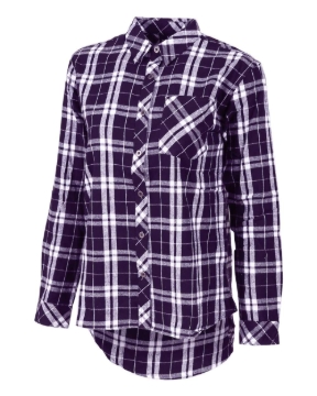 Purple/ White Plaid