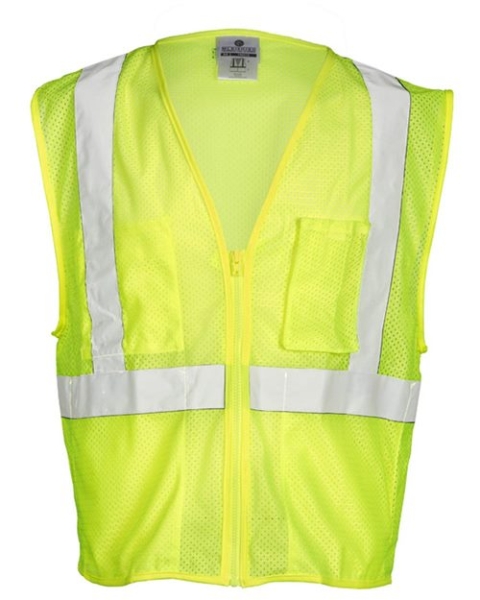 Kishigo - Unisex Self Extinguishing Mesh Vest - FM419-420