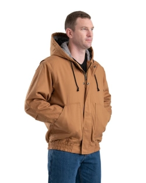 Berne Apparel - Men's Tall Flame-Resistant Hooded Jacket - FRHJ01T