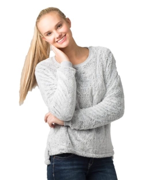 Boxercraft - Women's Fuzzy Crewneck Fleece - FZ03