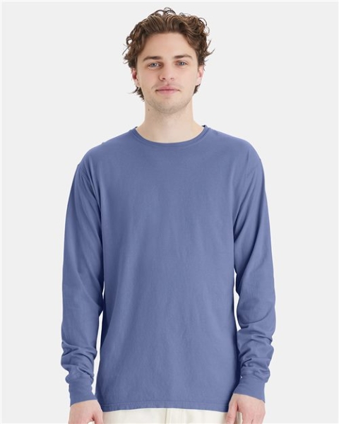 ComfortWash by Hanes - Unisex Garment-Dyed Long Sleeve T-Shirt - GDH200