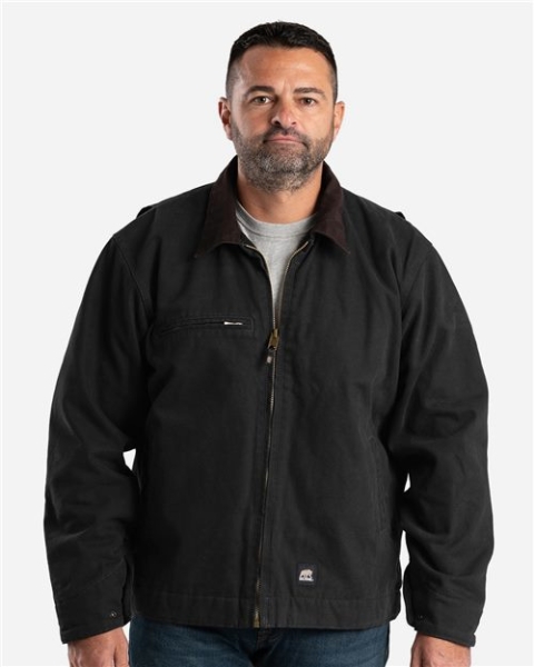 Berne Apparel - Men's Highland Washed Gasoline Jacket - J374