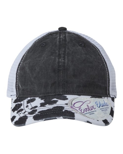 Infinity Her - Women's Printed Bill with Mesh Back Cap - JANET