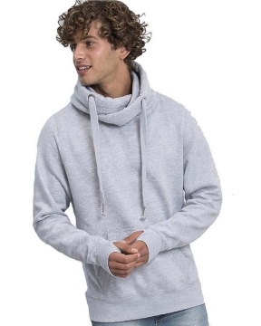 AWDis - Unisex Cross Neck Hooded Sweatshirt - JHA021