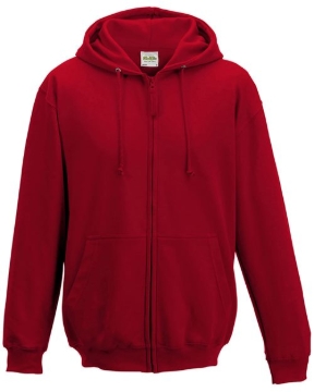 AWDis - Unisex Midweight College Full-Zip Hooded Sweatshirt - JHA050