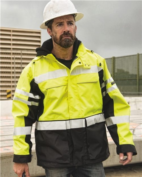 Kishigo - Unisex Premium Black Series® 2-In-1 Jacket - JS135-136