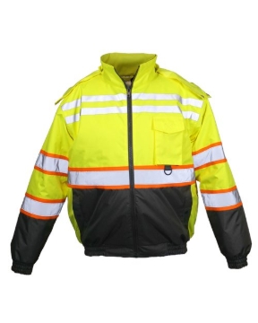 Kishigo - Unisex Economy Contrast Class 3 Bomber Jacket - JS156