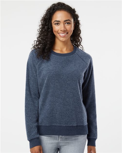 Boxercraft - Women's Fleece Out Crewneck Pullover - K01