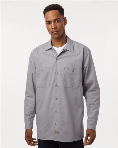 Dickies - Men's Industrial Long Sleeve Work Shirt - L535